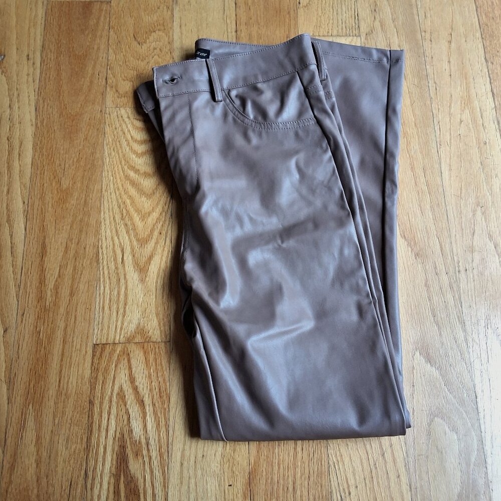 Pleather pants